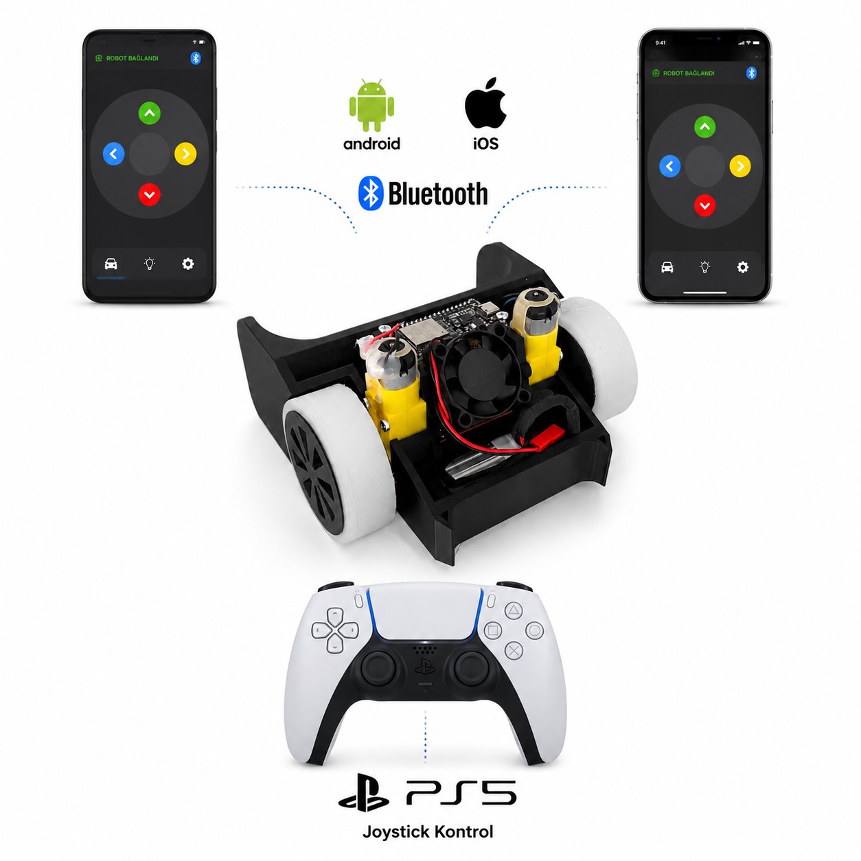 Robofutbol Robot Kiti - Görsel 5